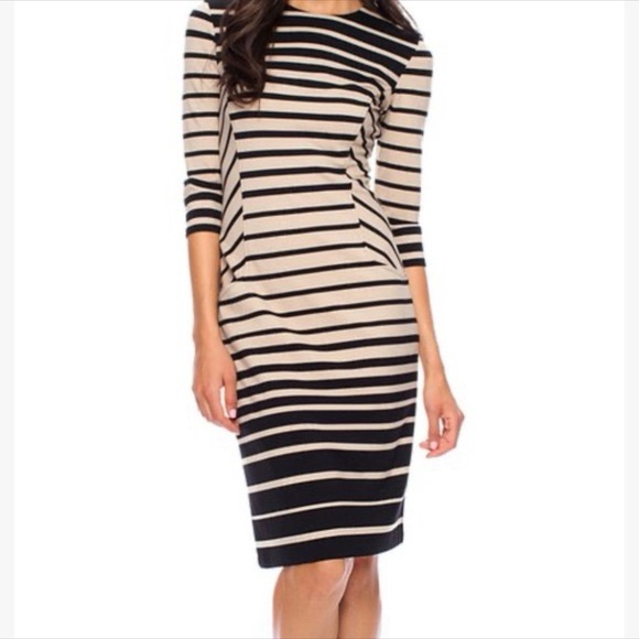 J Mclaughlin Striped Catalyst Dress